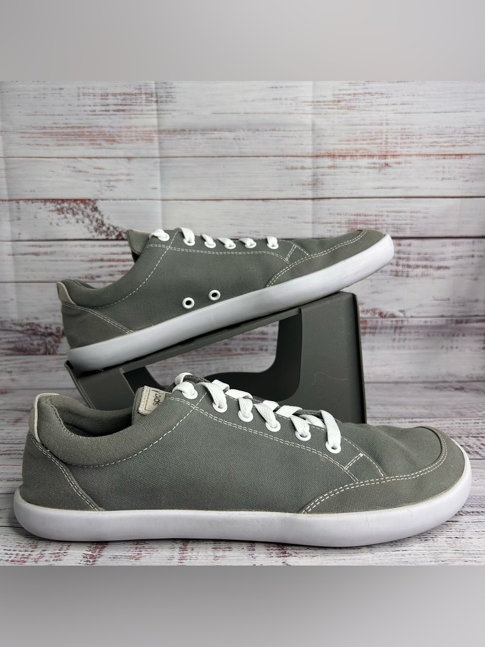 Splay Freestyle Sneakers Canvas Gray Barefoot Minimalist Men’s Size 11
